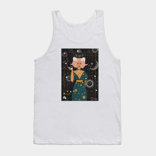 Aries girl, stars constellation Tank Top